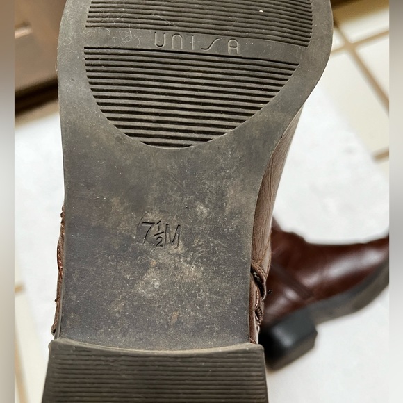 Unisa tall brown boots - Picture 4 of 5